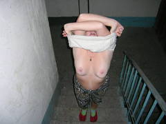 My ex-girlfriend shows her ass and tits. Image 2