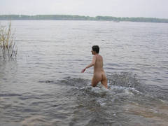Here are the private naked pics of my nasty wife posing in the open. Image 7