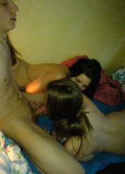 College cuties fucking with their neighbor Image 6
