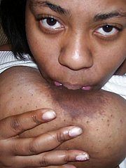 huge black boobs