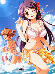Busty hentai cum