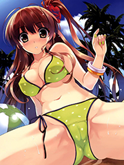 Busty hentai cum