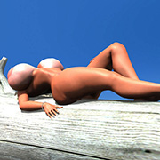 3D massive boobs