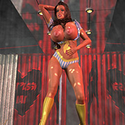 3D massive boob
