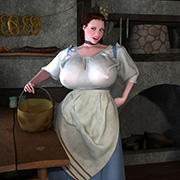 Enormous tits 3D cartoons