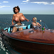Bouncing 3D tits