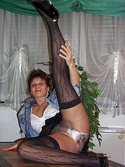 mature in stockings
