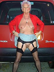 mature in stockings