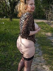 mature in stockings