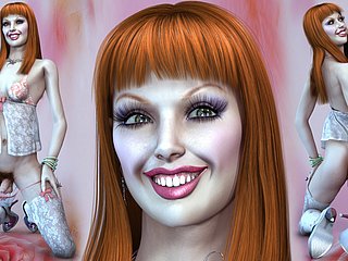 3D Futanari Sample 4