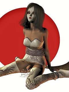 3D Futanari Sample 3