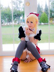 sweet asian cosplay