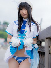 beautiful cosplay girl