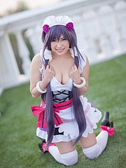 sexy cosplay girl