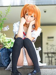 hot cosplay girl