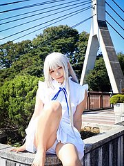 sexy cosplay girl