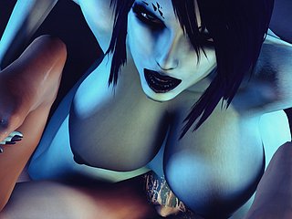 3D Monster Futanari Sample 2