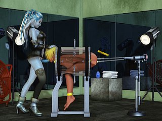 3D Monster Futanari Sample 2