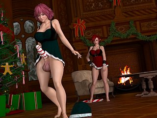 3D Monster Futanari Sample 2