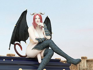 3D Monster Futanari Sample 4
