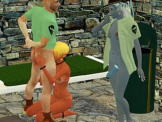 3D Monster Futanari Sample 1