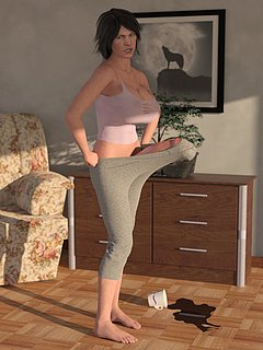 3D Monster Futanari Sample 5