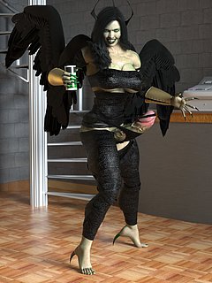 3D Monster Futanari Sample 1