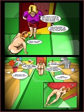 BDSM comics `A new secretary`, part 1