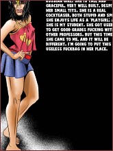 BDSM comics `My best student`, part 1