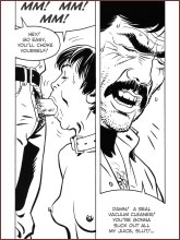 BDSM comics `The Sex Slave`