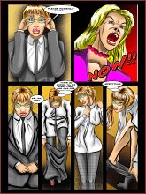 BDSM comics `A new secretary`, part 1
