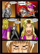 BDSM comics `A new secretary`, part 1