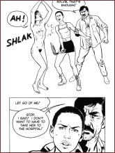 BDSM comics `The Sex Slave`