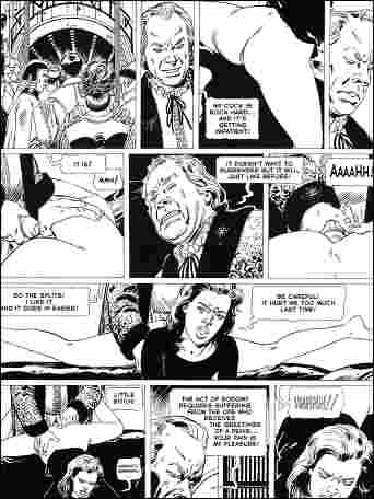 BDSM and cruel porn comics and cartoons