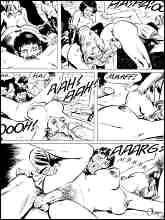 BDSM and cruel porn comics and cartoons