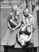 BDSM and cruel porn comics and cartoons