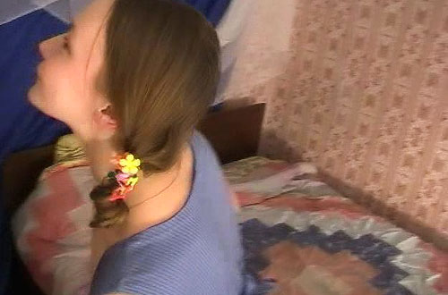 Young russian amateur teen girl invites you to her site full of the EXCLUSIVE  content!