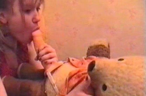 More hardcore videos with that young amateur teen from Russia! Click to see more!