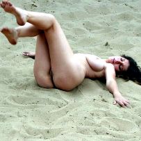 exposing at nude beach