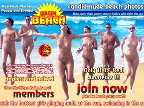 Golden Beach - 'Golden Beach' - voyeur adult web site based on the candid, no modeling voyeur shooting. A huge library of images of the most beautiful babes on the beach! Often topless, in thongs, or even totally naked. These chicks know how to party and have fun in the sun with their friends. Golden Beach - 'Golden Beach' - voyeur adult web site based on the candid, no modeling voyeur shooting. A huge library of images of the most beautiful babes on the beach! Often topless, in thongs, or even totally naked. These chicks know how to party and have fun in the sun with their friends.