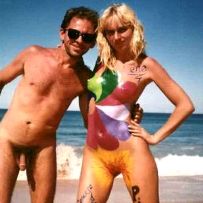 Anonymous beach exhibitionist community
