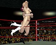 3D Female Wrestling