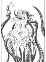 tentacle bondage hentai