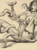 tentacle bondage hentai