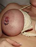 tits in pain