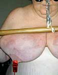 tits in pain