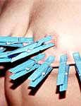 tits in pain