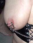tits in pain