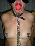 tits in pain