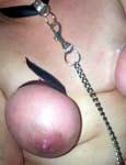 tits in pain
